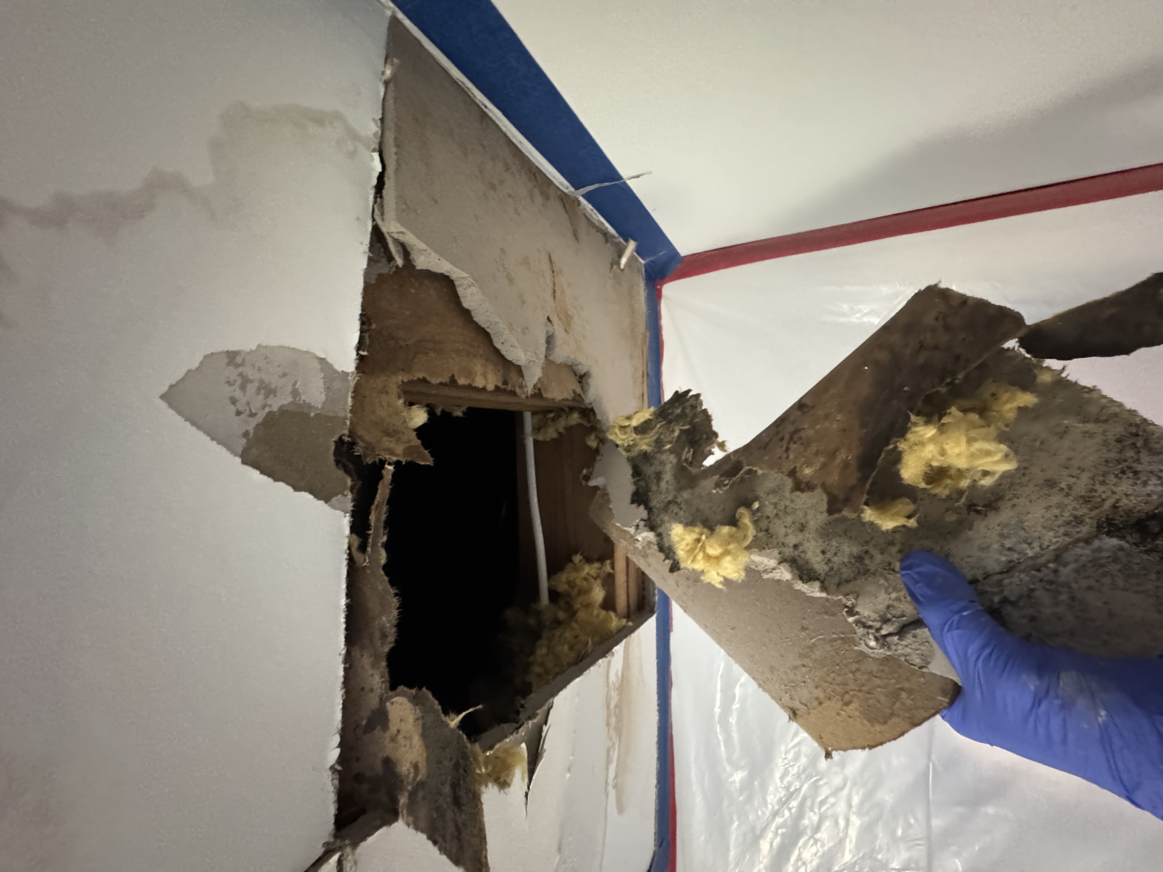 Remediación de daño en techo